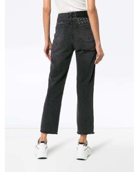 Женские черные рваные джинсы от Ksubi