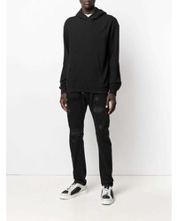 Мужские черные рваные джинсы от Philipp Plein