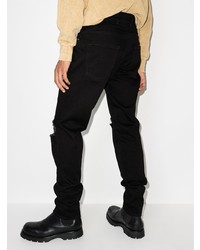 Мужские черные рваные джинсы от Represent