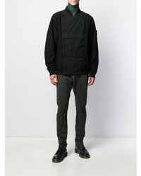 Мужские черные рваные джинсы от 10Sei0otto