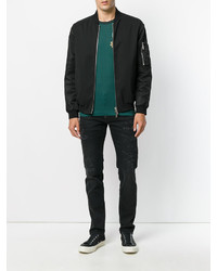 Мужские черные рваные джинсы от Dolce & Gabbana