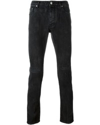 Мужские черные рваные джинсы от Golden Goose Deluxe Brand
