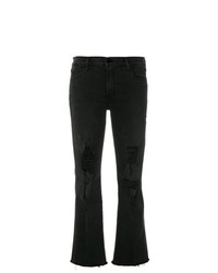 Женские черные рваные джинсы от J Brand