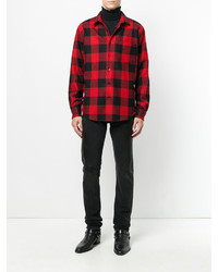 Мужские черные рваные джинсы от 7 For All Mankind