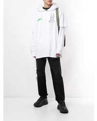 Мужские черные рваные джинсы от Off-White