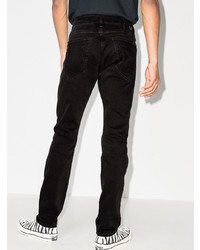 Мужские черные рваные джинсы от True Religion