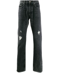 Мужские черные рваные джинсы от Sandro Paris