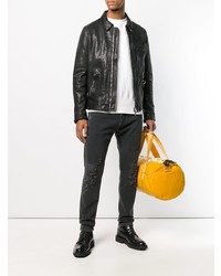 Мужские черные рваные джинсы от Diesel