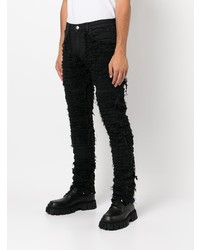 Мужские черные рваные джинсы от 1017 Alyx 9Sm