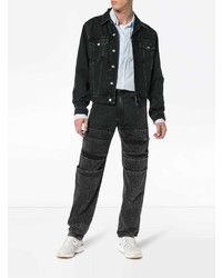 Мужские черные рваные джинсы от Y/Project