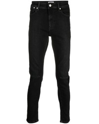 Мужские черные рваные зауженные джинсы от Tommy Hilfiger