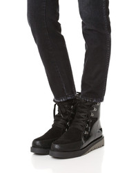 Женские черные резиновые ботинки от United Nude