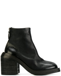 Женские черные резиновые ботинки от Marsèll