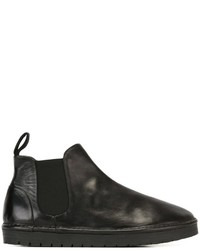 Мужские черные резиновые ботинки от Marsèll