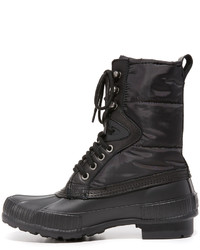 Женские черные резиновые ботинки от Tretorn