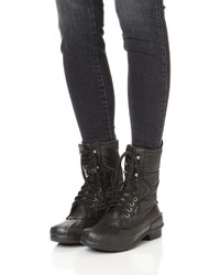 Женские черные резиновые ботинки от Tretorn