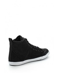 Женские черные резиновые кеды от GUESS