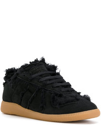 Женские черные резиновые кеды от Maison Margiela