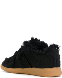 Женские черные резиновые кеды от Maison Margiela