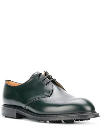 Черные резиновые оксфорды от Church's