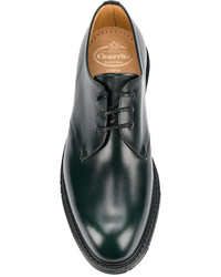 Черные резиновые оксфорды от Church's