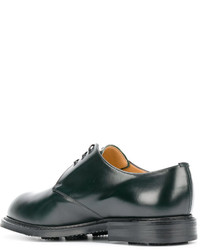 Черные резиновые оксфорды от Church's