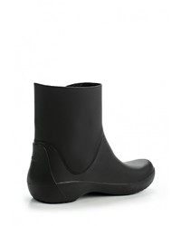 Женские черные резиновые сапоги от Crocs