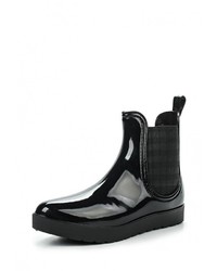 Женские черные резиновые сапоги от Go-Go