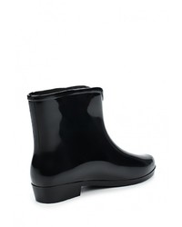 Женские черные резиновые сапоги от Ideal