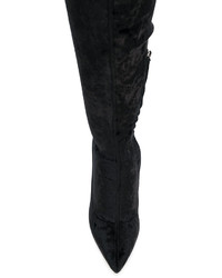 Женские черные резиновые сапоги от Jimmy Choo