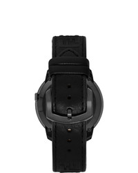 Мужские черные резиновые часы от Fendi