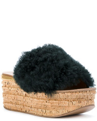 Черные сабо от Chloé