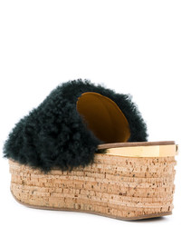 Черные сабо от Chloé