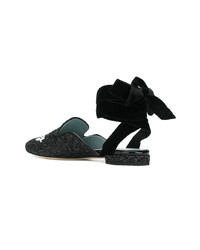 Черные сабо от Chiara Ferragni