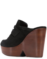 Черные сабо от Robert Clergerie