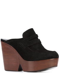 Черные сабо от Robert Clergerie