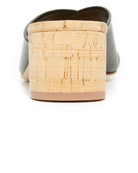 Черные сабо от Diane von Furstenberg