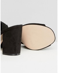 Черные сабо от Asos