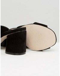 Черные сабо от Asos