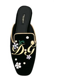 Черные сабо от Dolce & Gabbana