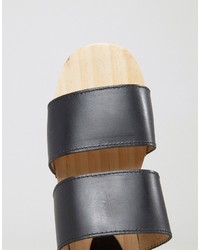 Черные сабо от Park Lane