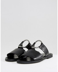 Черные сабо от Warehouse