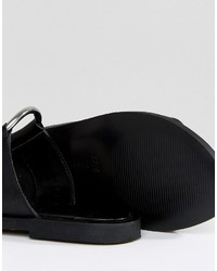 Черные сабо от Warehouse