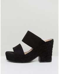 Черные сабо от Asos