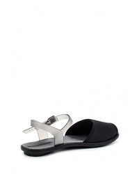 Черные сандалии на плоской подошве от Ipanema