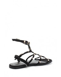 Черные сандалии на плоской подошве от Topshop