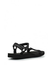 Черные сандалии на плоской подошве от Vero Moda