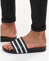 Мужские черные сандалии от adidas