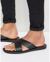 Мужские черные сандалии от Aldo