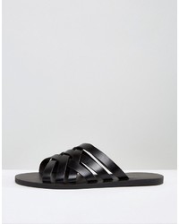 Мужские черные сандалии от Aldo